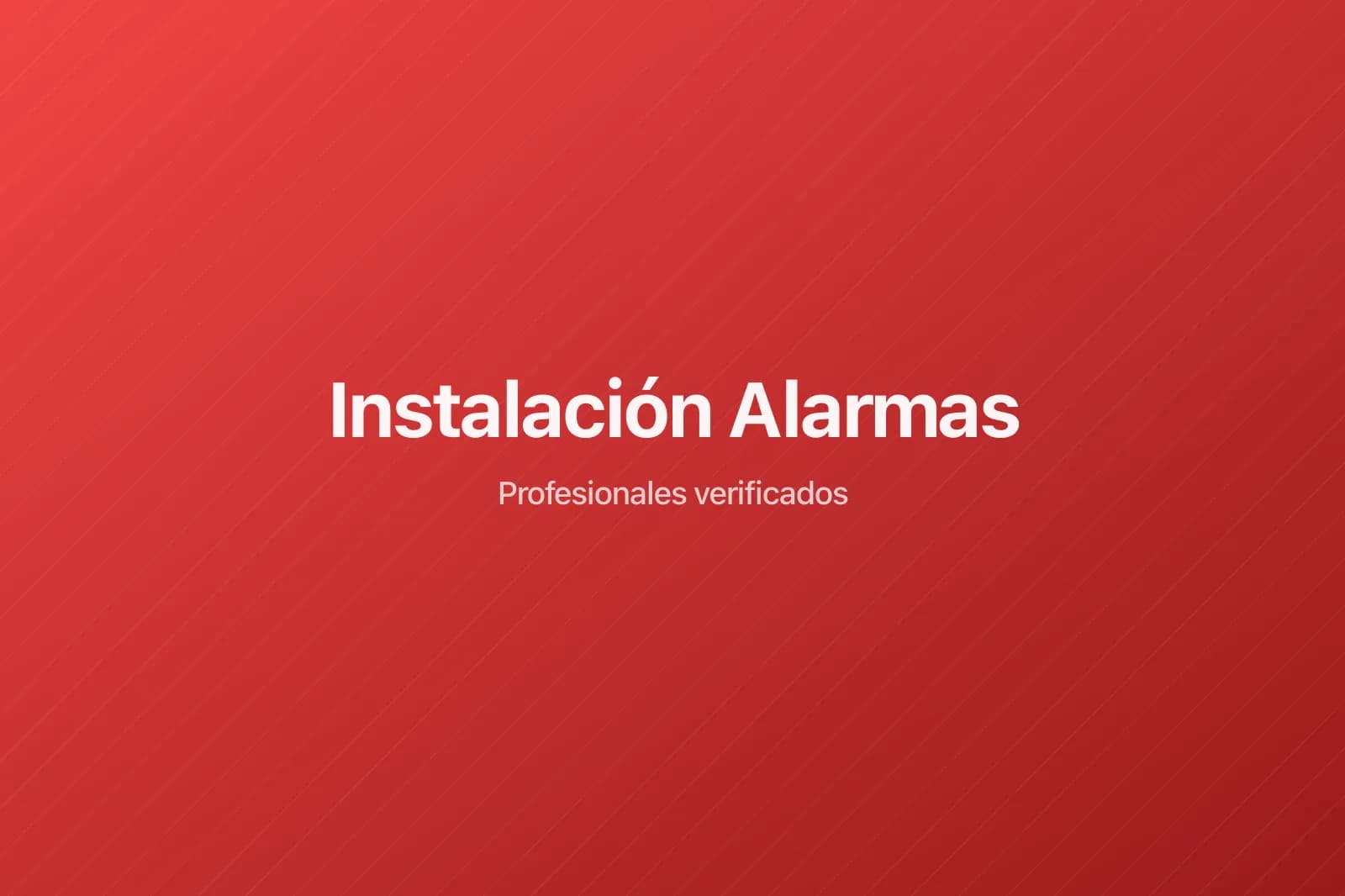Panel de control de alarma